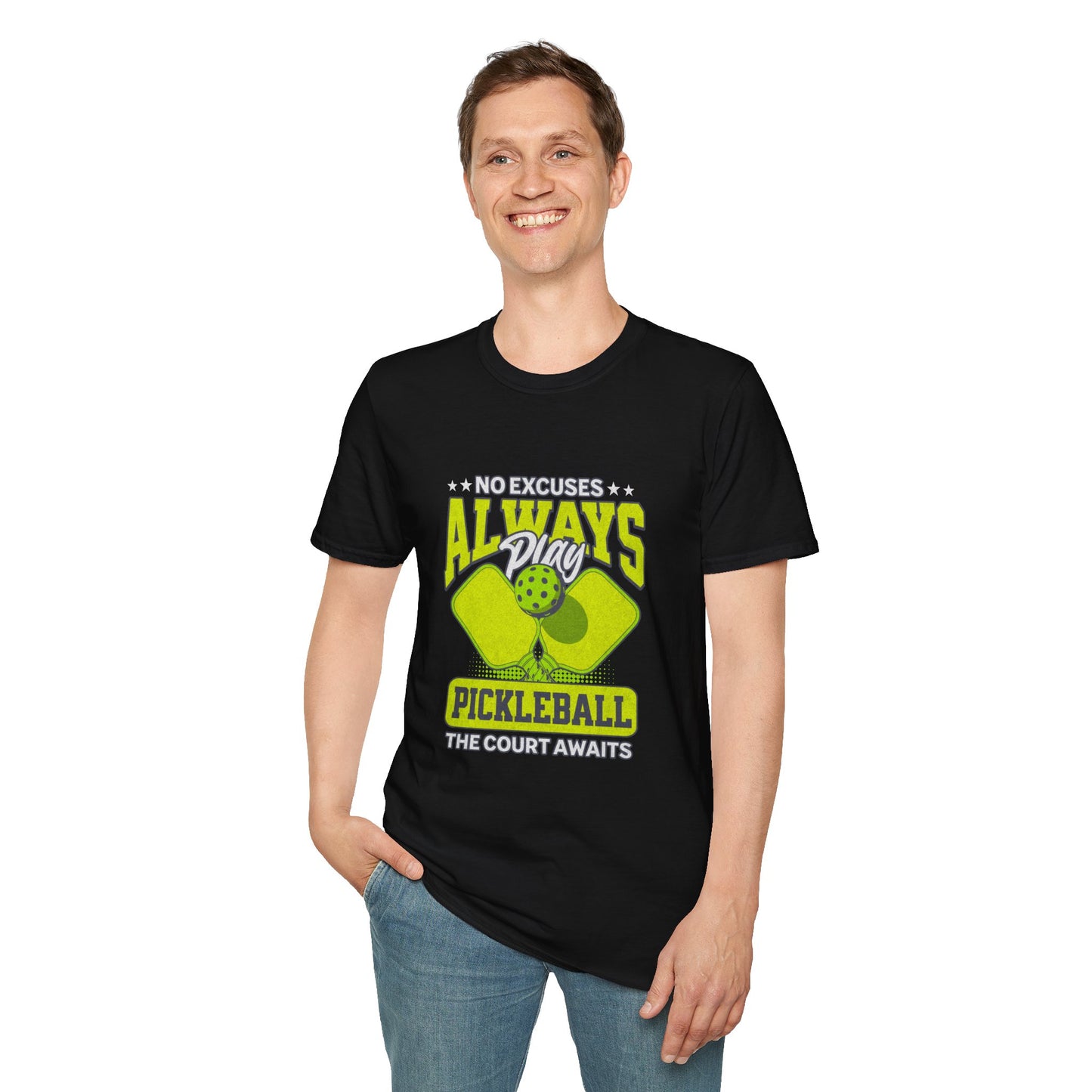 Pickleball Shirt Softstyle Tee - Bella Canvas