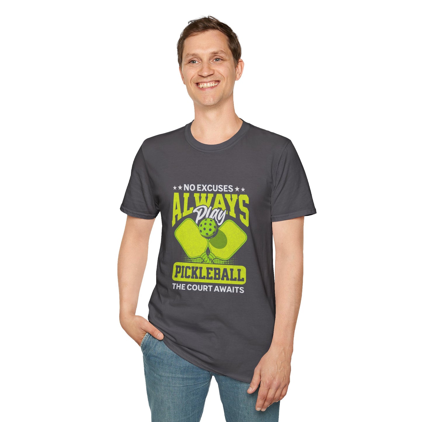 Pickleball Shirt Softstyle Tee - Bella Canvas